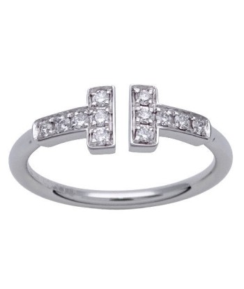 Tiffany Ring Ring White Gold Diamond Ring White de la marque