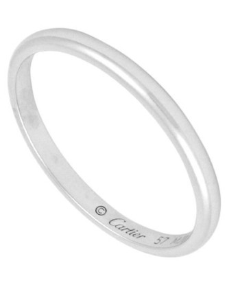 Cartier 1895 Wedding Ring 2mm Pt950  57 B4078000 soldes