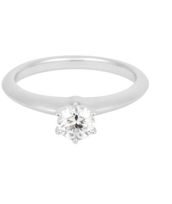 Tiffany & Co Diamond 0.28ct (G / VVS1 3EX) Solitaire Ring Pt950  5 du meilleur 