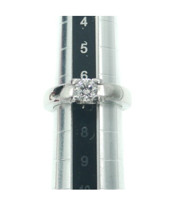 Cartier Pt950 Diamond Engagement Ring Platinum 97393B No. 7 des créatures d'habitude