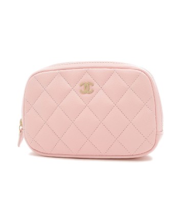 Chanel Caviar Leather Pouch Pink plus qu'un jeu 