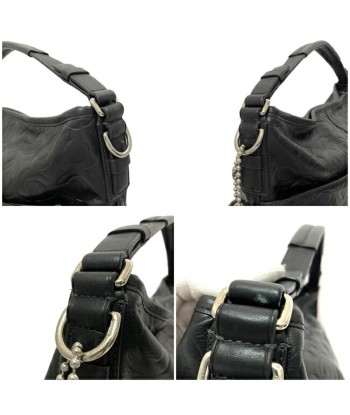 Coach Ec-14190 Men,Women Leather Shoulder Bag Black Voir les baskets