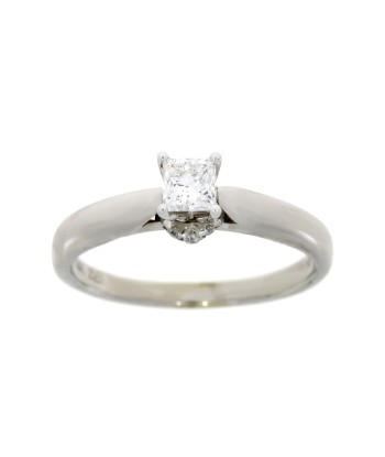 .60ct Diamond Ctr Diamond Eng Only 14KT White Gold prix