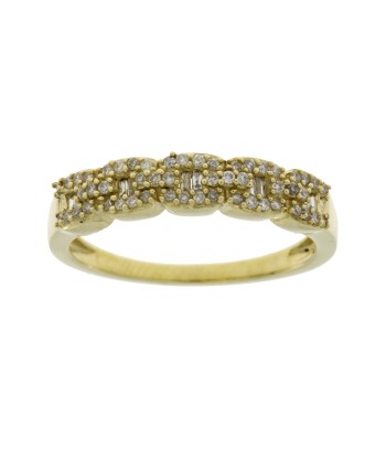 .25ct Diamond Wedding Band Ring 14KT Yellow Gold meilleur choix