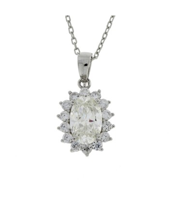 Cubic Zirconium Fashion Pendants Sterling Silver du meilleur 