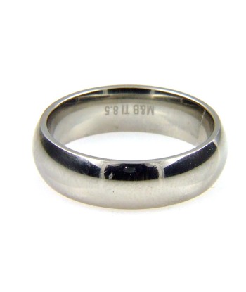 Mens Ring Wedding Band Titanium france