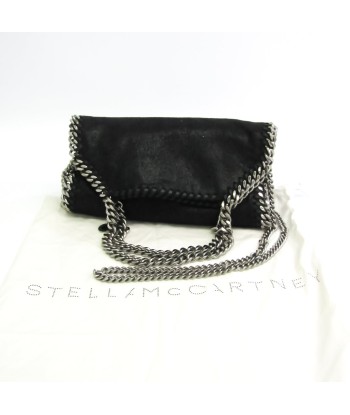 Stella McCartney Mini 371223 Womens Polyester HandbagShoulder Bag Black Fin de série