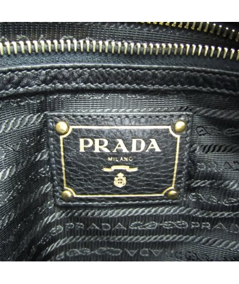 Prada VIT.DAINO Womens Leather HandbagShoulder Bag Black Comment ça marche