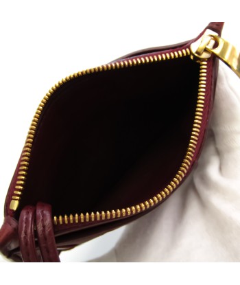 Jimmy Choo 608784 Women's Leather Coin Purse/coin Case Bordeaux prix