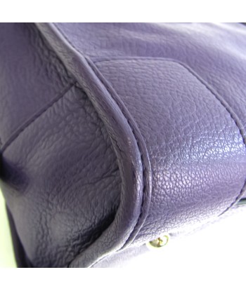 Loewe Amazona 28 Womens Leather Handbag Purple Les magasins à Paris