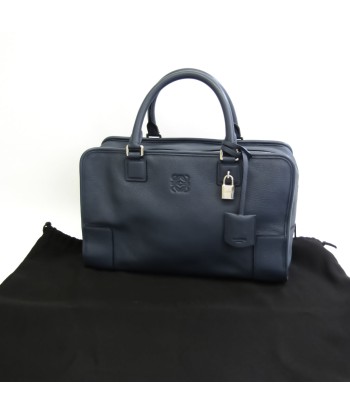 Loewe Amazona 36 Womens Leather Handbag Blue commande en ligne