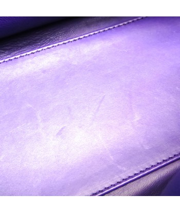 Loewe Amazona 28 Womens Leather Handbag Purple Les magasins à Paris