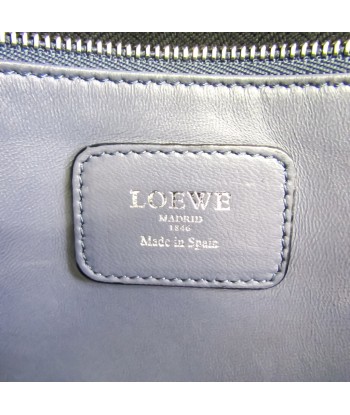 Loewe Amazona 36 Womens Leather Handbag Blue commande en ligne