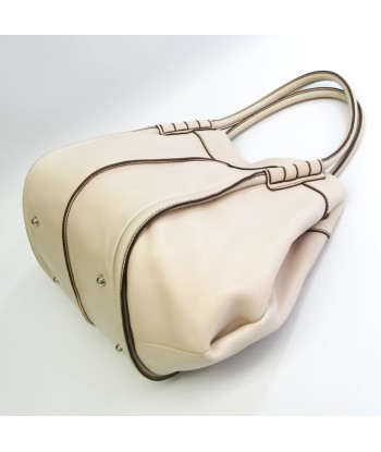 Tods Womens Leather Handbag White acheter en ligne