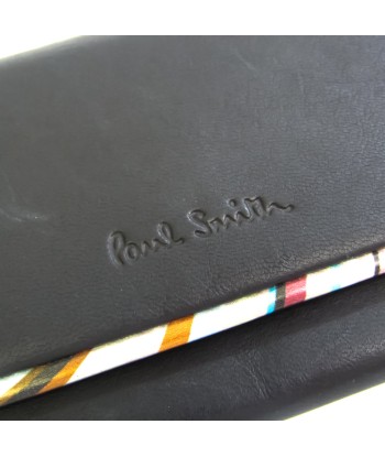 Paul Smith Leather Business Card Case BlackMulti-color destockage