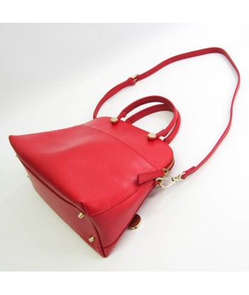 Furla Piper M G5996 S5 Womens Leather HandbagShoulder Bag Red Color destockage