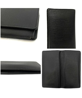 Louis Vuitton Ec-14241 Mens Leather Wallet BlackNoir Amélioration de cerveau avec