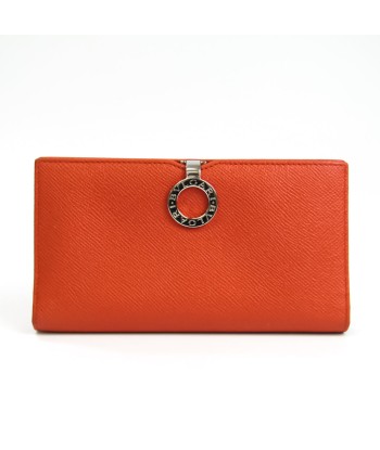 Bvlgari Bvlgari Bvlgari Womens Leather Long Wallet (bi-fold) Orange commande en ligne