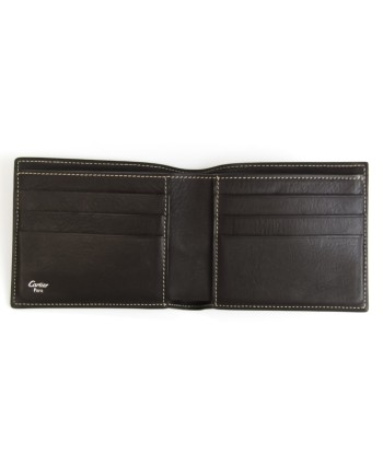 Cartier Unisex Leather Bill Wallet (bi-fold) Brown prix