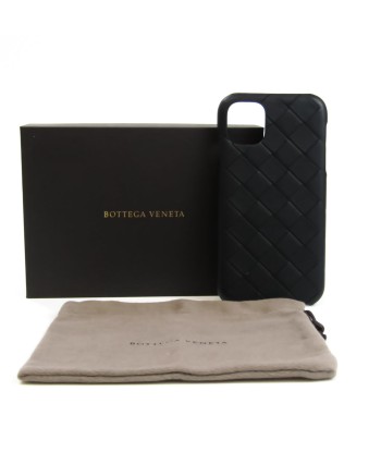 Bottega Veneta Intrecciato Leather Phone Bumper Black iPhone11 case Faites des économies