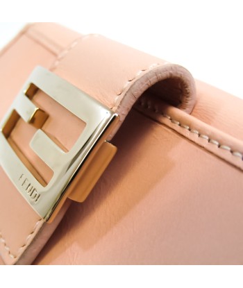 Fendi Zucchino 8M0160 Womens CanvasLeather Wallet (bi-fold) BeigePink la colonne vertébrale