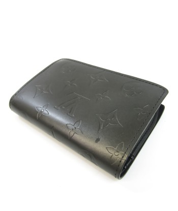 Louis Vuitton Monogram Viennois Wallet M65152 Womens Monogram Mat Middle Wallet (bi-fold) Noir les muscles