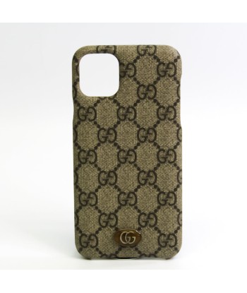 Gucci Canvas Phone Bumper For IPhone 11 Pro Beige GG Supreme 617664 france