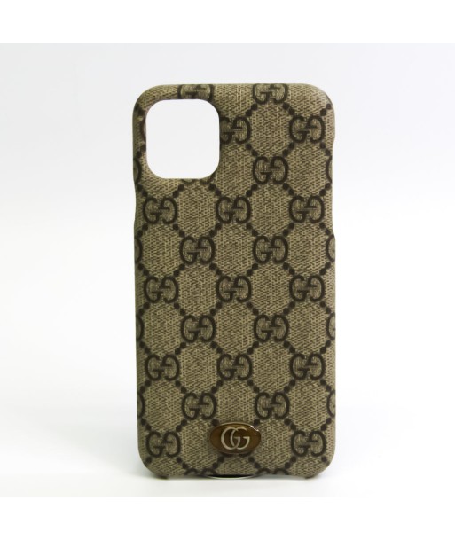 Gucci Canvas Phone Bumper For IPhone 11 Pro Beige GG Supreme 617664 france