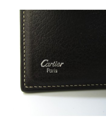 Cartier Unisex Leather Bill Wallet (bi-fold) Brown prix