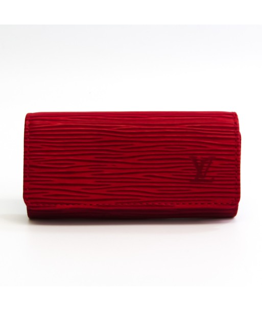 Louis Vuitton Epi 4 Key Holder M63827 Unisex Epi Leather Key Case Castilian Red d'Europe débarque