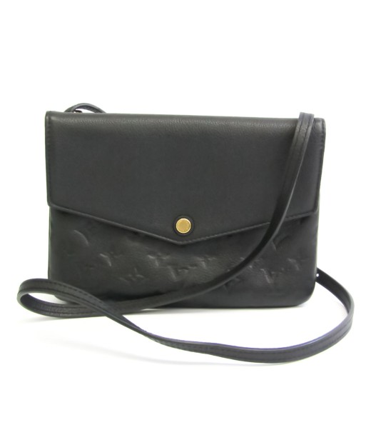 Louis Vuitton Monogram Empreinte Twice M50258 Womens Shoulder Bag Noir du meilleur 