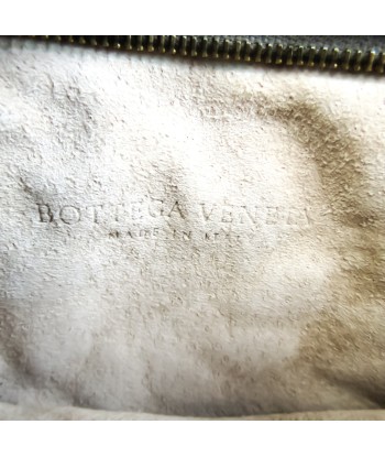 Bottega Veneta Intrecciato Intrecciato Womens Leather Shoulder Bag Metallic Gray Les magasins à Paris et en Île-de-France