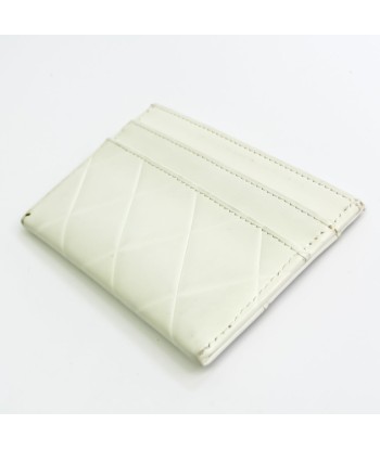 Chanel Bicolor Card Case White en ligne