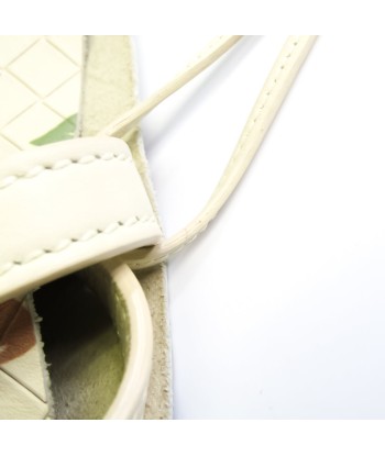 Bottega Veneta Intreccio Mirage Butterfly Womens Leather Tote Bag CreamGreenPink Profitez des Offres !