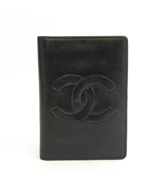 Chanel Name Card Holder Leather Card Case Black suggérées chez