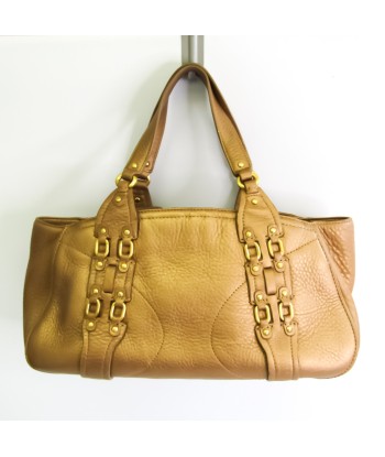 Cole Haan Women's Leather Handbag Gold pas cher 