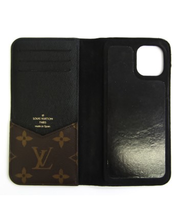 Louis Vuitton Monogram Monogram Phone Flip Case For IPhone 11 BlackMonogram iPhone 11 Folio M69577 Véritable concentré