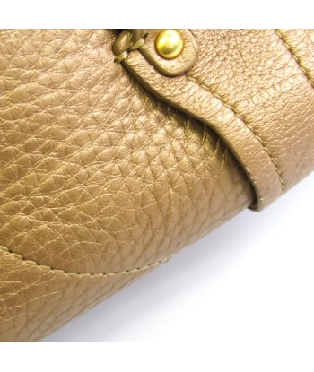 Cole Haan Women's Leather Handbag Gold pas cher 