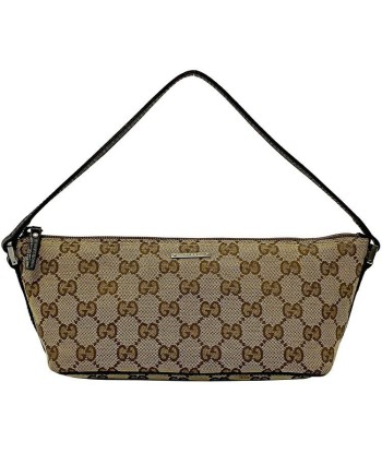 Gucci GG Canvas Ec-14240 Womens LeatherCanvas HandbagPouch BeigeBrown ou a consommer sur place