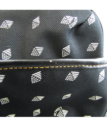 Coach Metropolitan Convertible With Dot Diamond Print 29506 Men's Fabric,Leather Boston Bag,Handbag Black JUSQU'A -70%! 