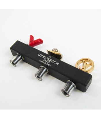 Louis Vuitton Earphone Jack Phone Plug Iconic Trankeys GoldRed Color Earphone Jack Accessory MetalPlastic du meilleur 