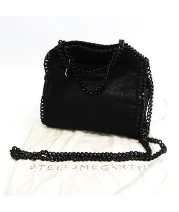 Stella McCartney Tiny 391698 Womens Polyester HandbagShoulder Bag Black Les magasins à Paris