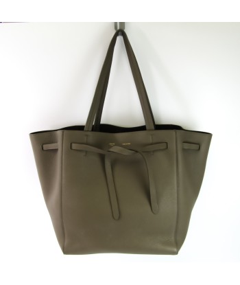 Celine Cabas Phantom Small 176023 Womens Leather Tote Bag Grayish l'évolution des habitudes 