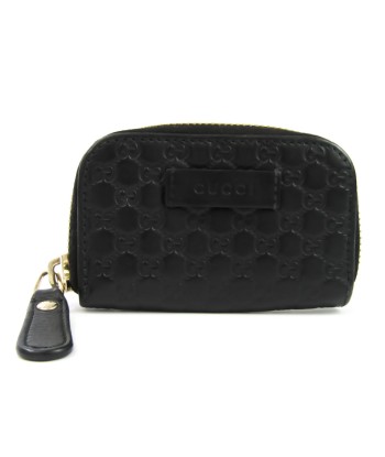 Gucci MicroGuccissima 496085 Unisex Leather Coin Purse/coin Case Black Toutes les collections ici