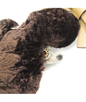 Gucci GG Supreme Charm Gucciori Poodle Keyring (BeigeBrown) Vous souhaitez 