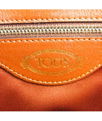 Tods Womens Leather Handbag Brown Les êtres humains sont 