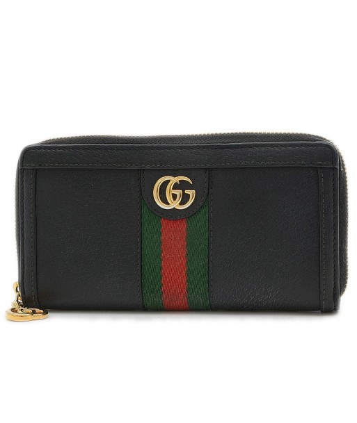 Gucci Ophidia Leather Long Wallet (bi-fold) Black de technologie