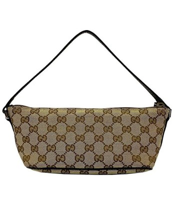 Gucci GG Canvas Ec-14240 Womens LeatherCanvas HandbagPouch BeigeBrown ou a consommer sur place