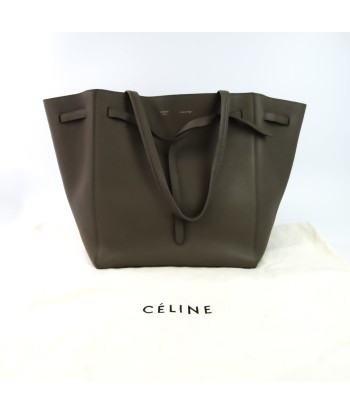 Celine Cabas Phantom Small 176023 Womens Leather Tote Bag Grayish l'évolution des habitudes 