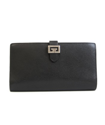 Givenchy GV3 Bb601lb032 Unisex Leather Wallet Black l'évolution des habitudes 